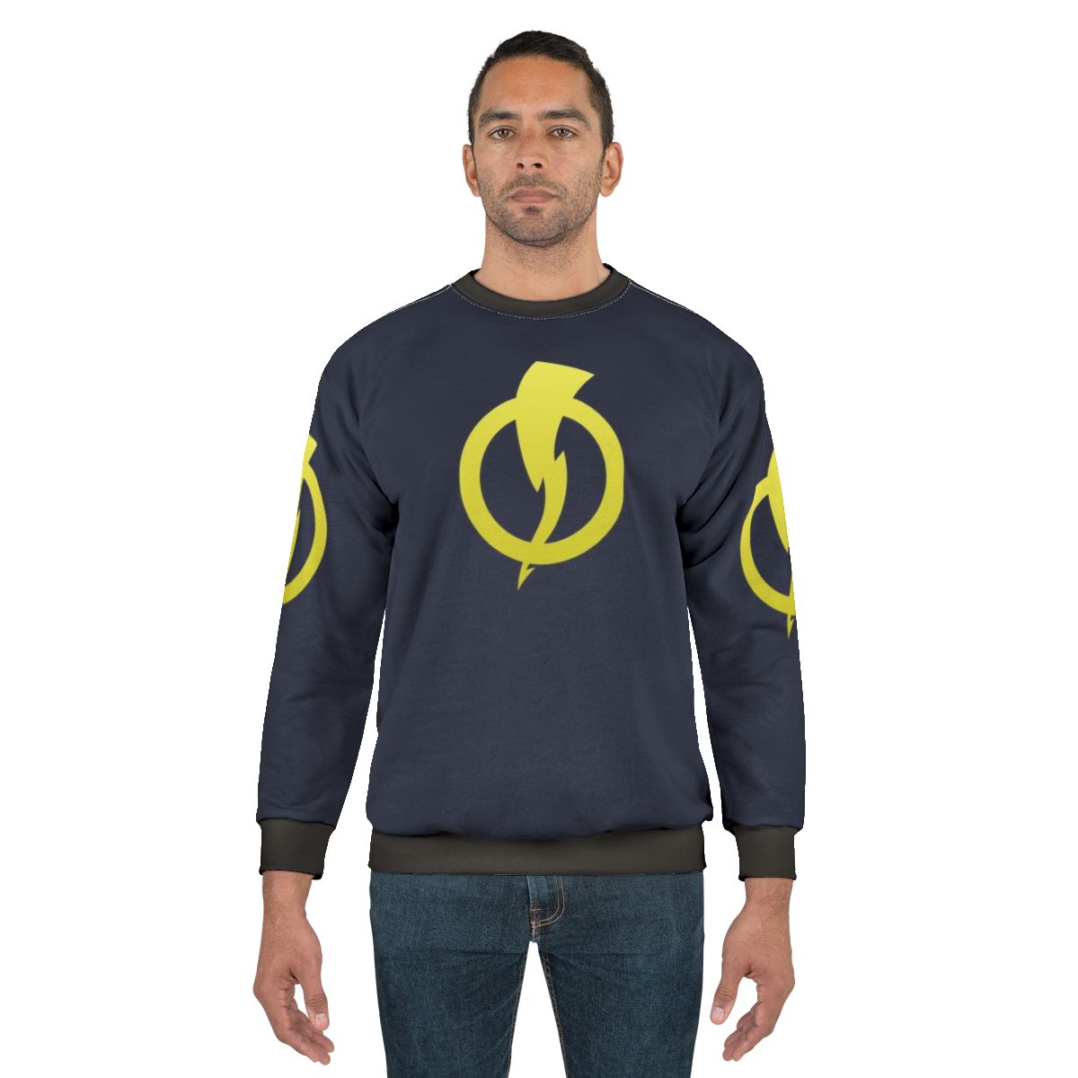 Static Shock II Superhero Sweatshirt - Cosplay Comic Book Costume