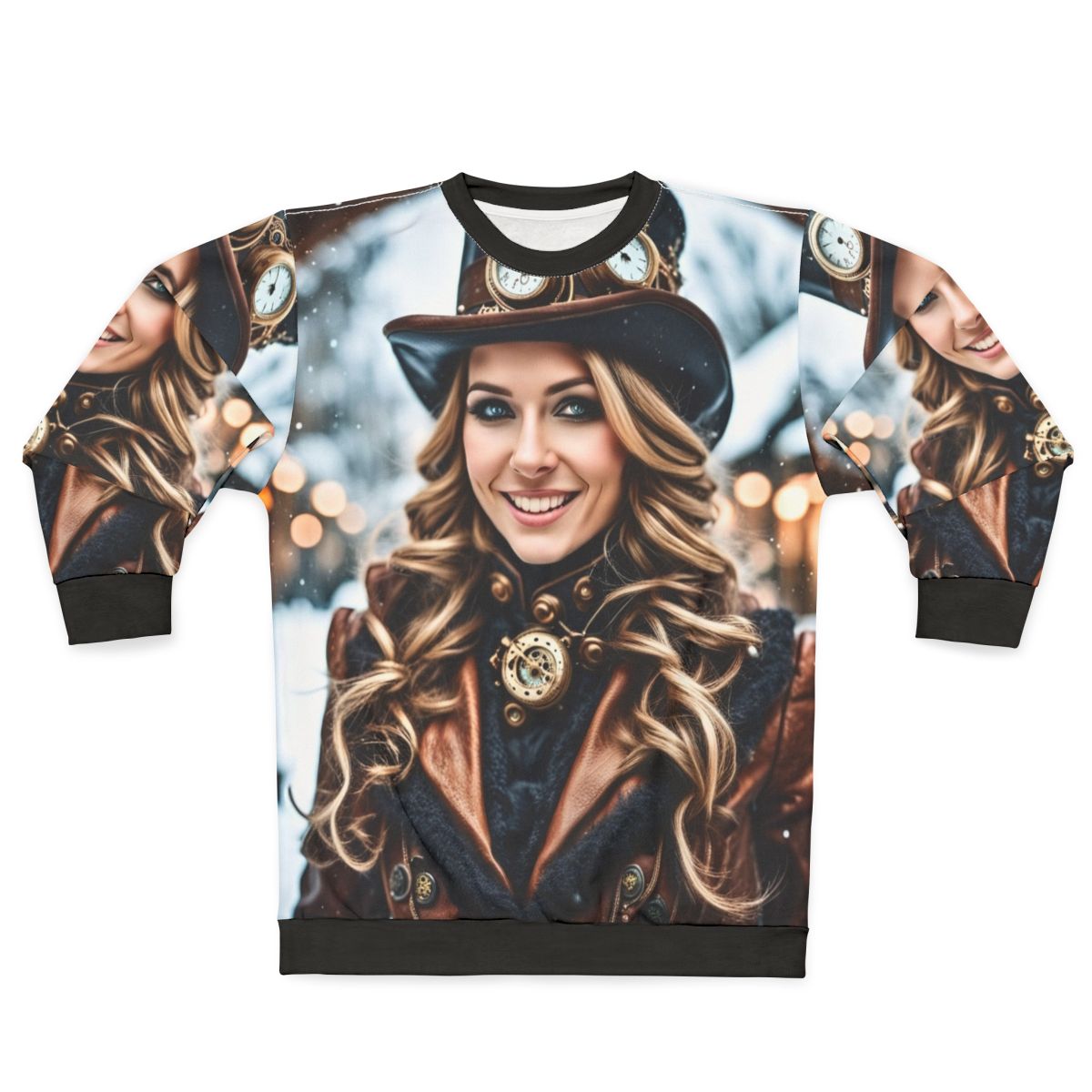 Steampunk Winter Wonderland Sweatshirt
