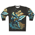 Steel Thy Shovel Medieval Knight Retro Gaming Sweatshirt
