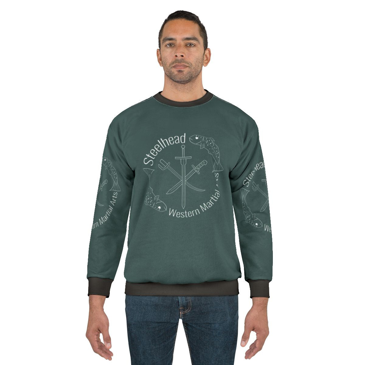 Steelhead Logo Dark Grey Sweatshirt