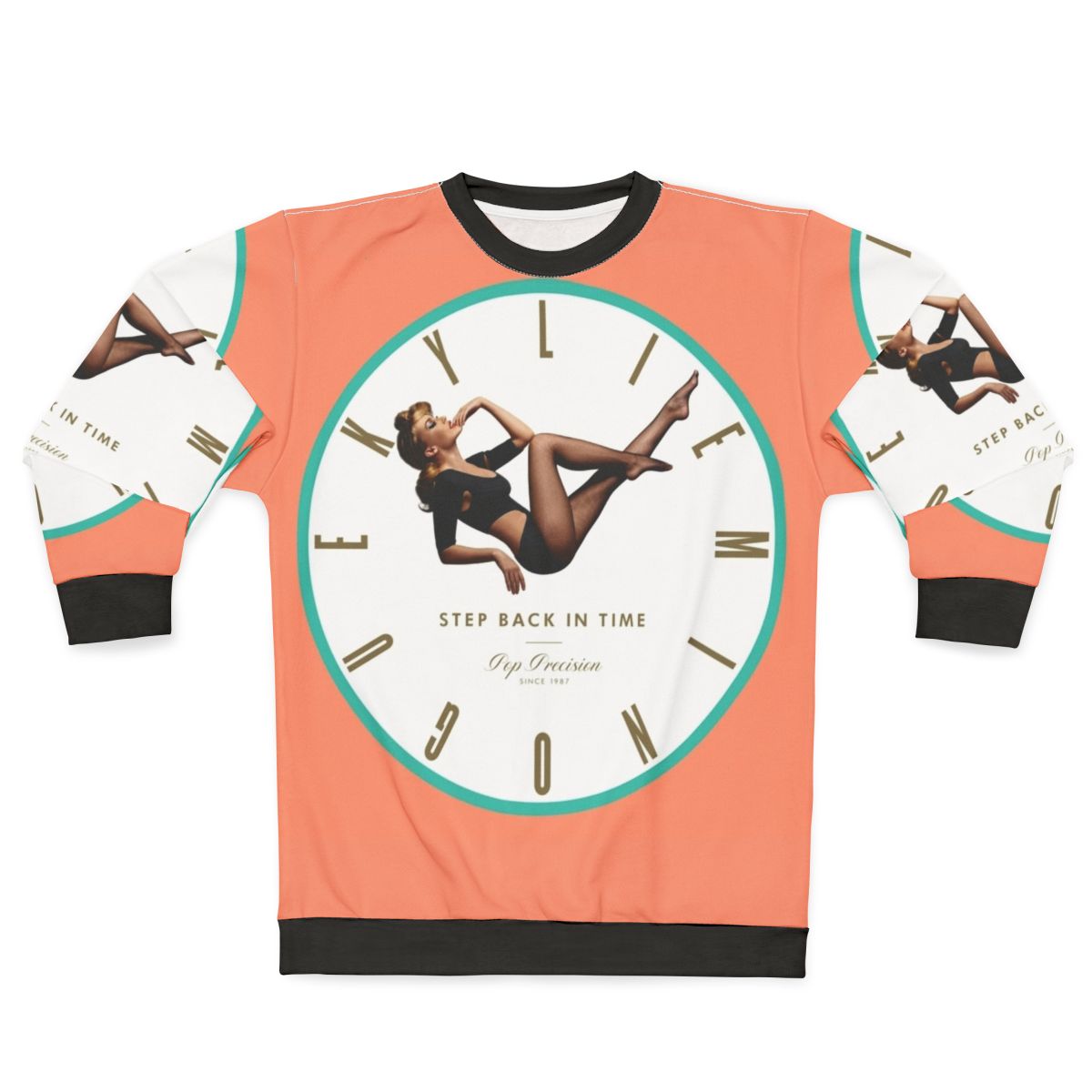 Retro "Step Back in Time" Sweatshirt with Kylie Jenner Inspired Design
