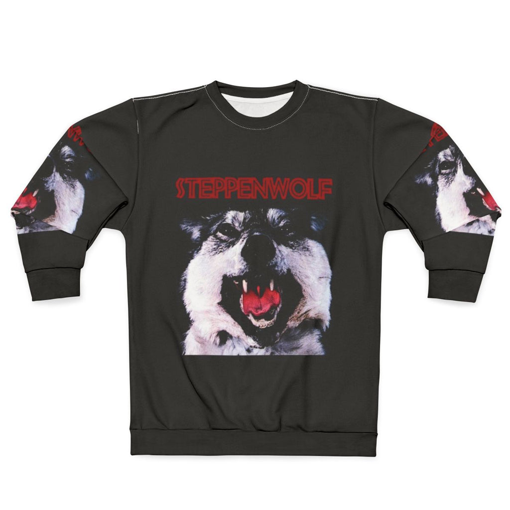Steppenwolf rock sweatshirt inspired by Hermann Hesse's literature