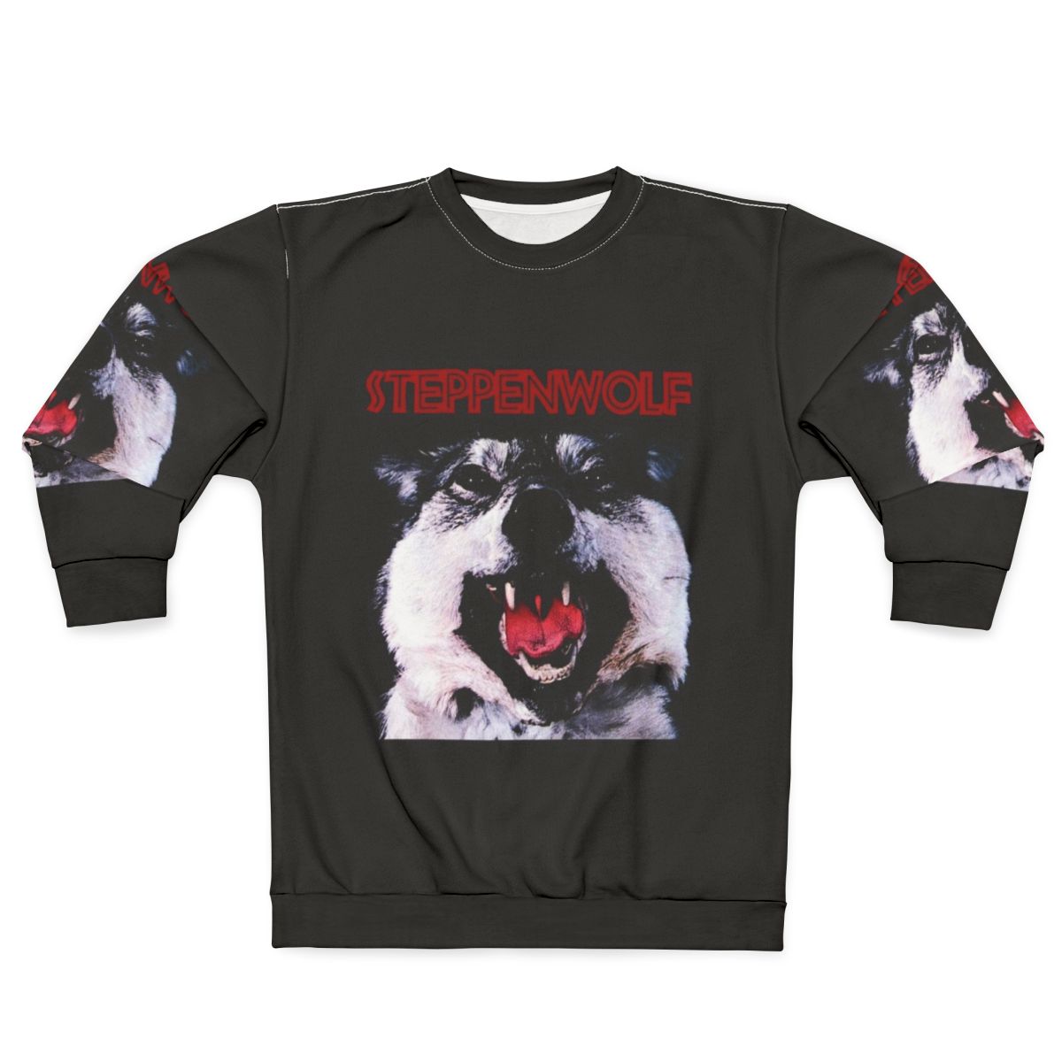Steppenwolf rock sweatshirt inspired by Hermann Hesse's literature