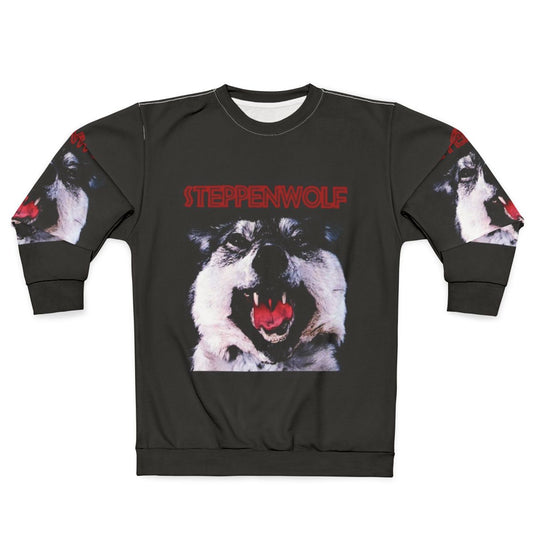 Steppenwolf rock sweatshirt inspired by Hermann Hesse's literature