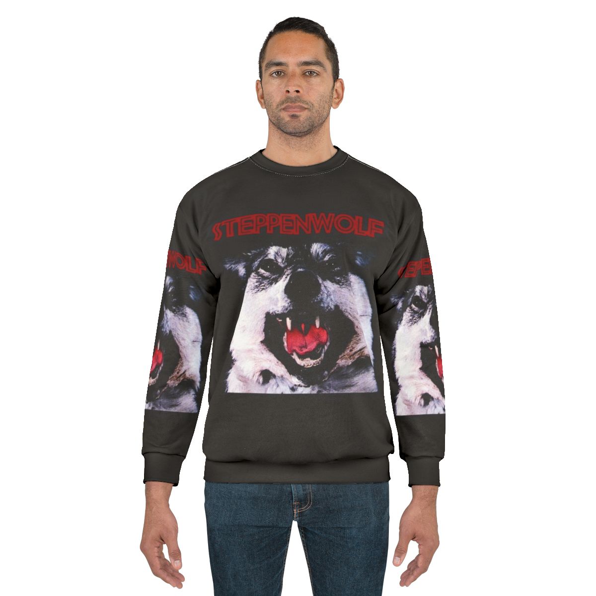 Steppenwolf rock sweatshirt inspired by Hermann Hesse's literature