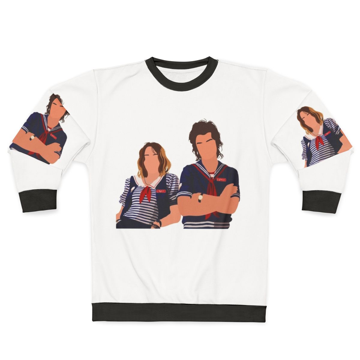 Stranger Things Steve and Robin Sweatshirt