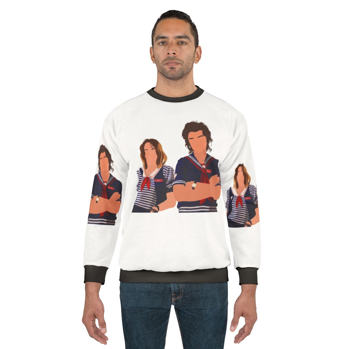 Stranger Things Steve and Robin Sweatshirt