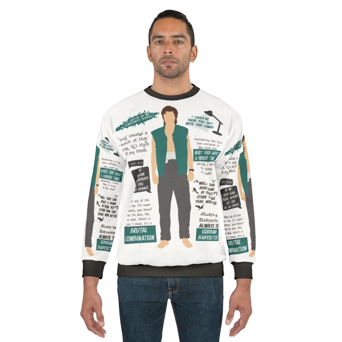 Steve Harrington Quotes Minimalist Stranger Things Season 4 Sweatshirt