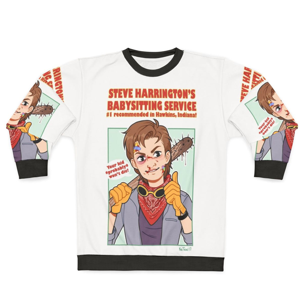 Steve Harrington's Babysitting Service Stranger Things Sweatshirt