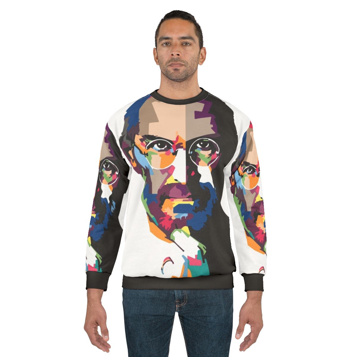 Steve Jobs Portrait Sweatshirt