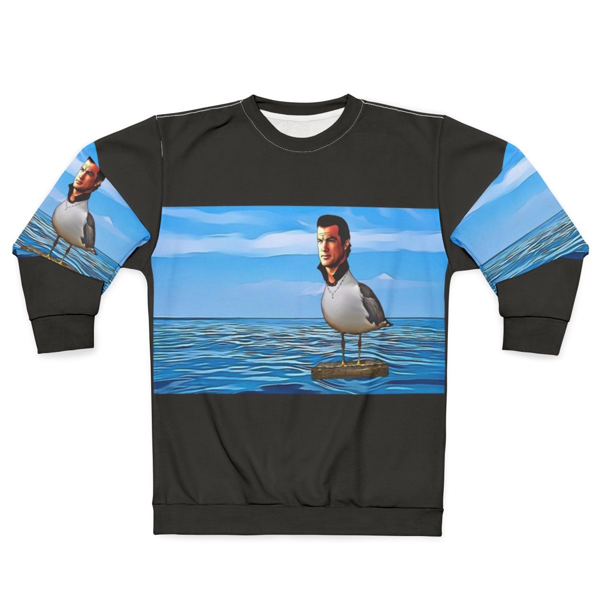 Steven Seagull Action Movie Sweatshirt