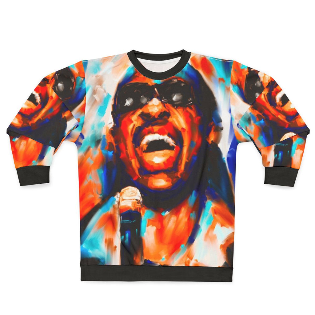 Stevie Wonder Portrait Sweatshirt