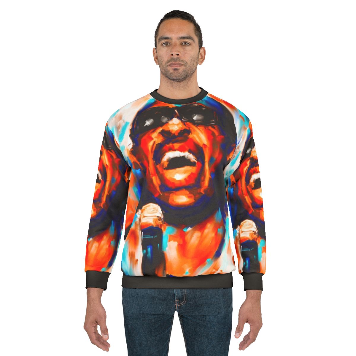 Stevie Wonder Portrait Sweatshirt