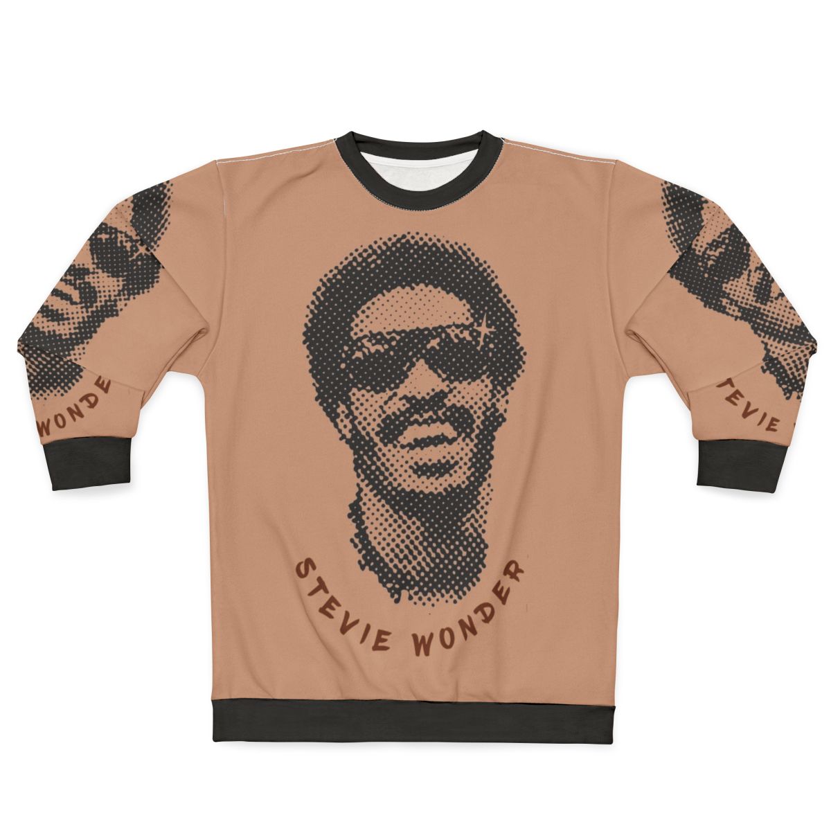 Stevie Wonder portrait sweatshirt