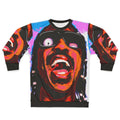 Stevie Wonder pop art portrait sweatshirt