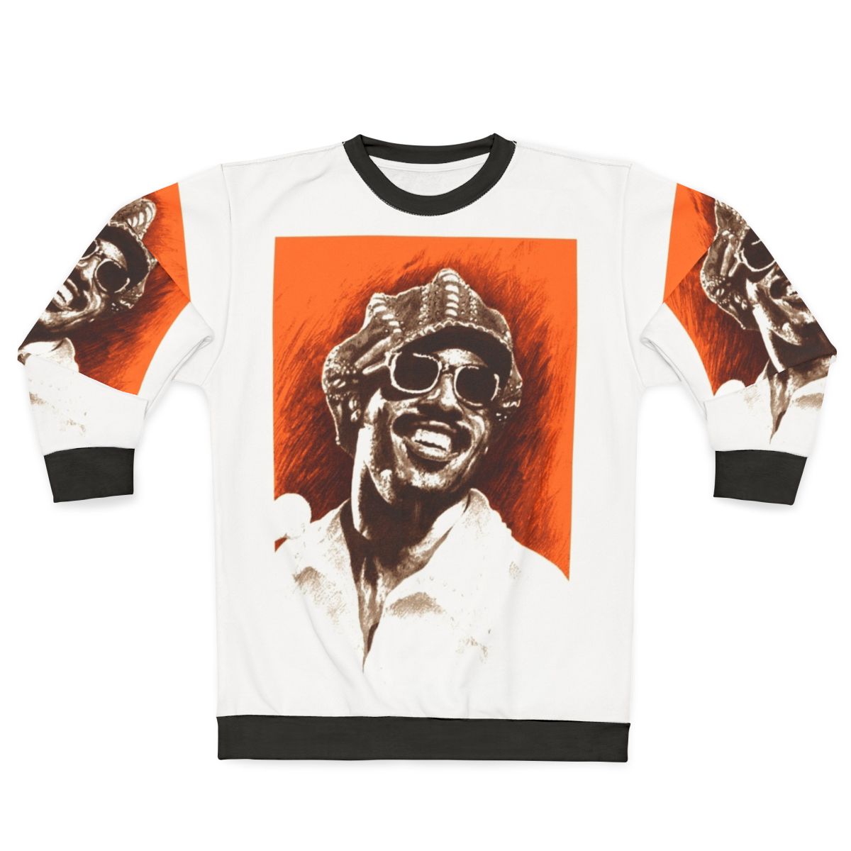 Stevie Wonder soul and funk music inspired sweatshirt
