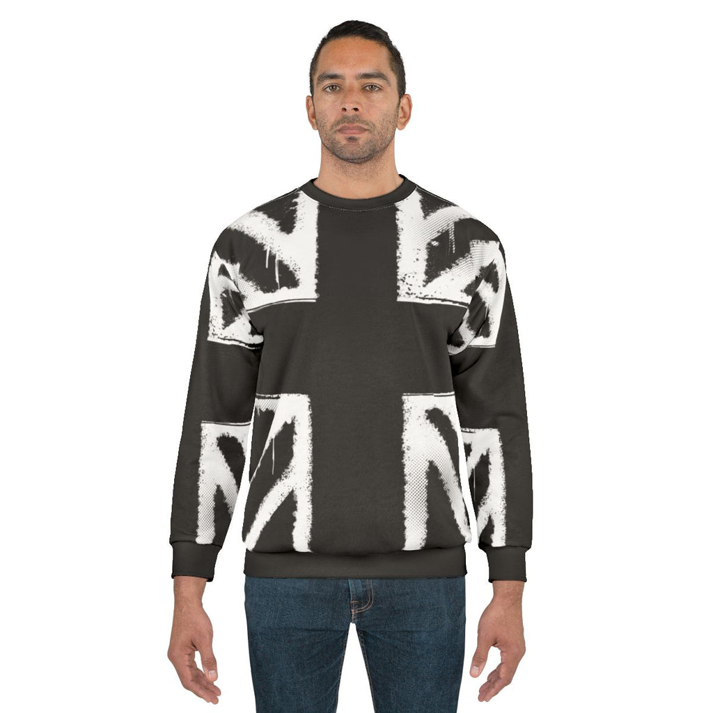 Stormzy Glastonbury graphic sweatshirt featuring grime music and festival imagery