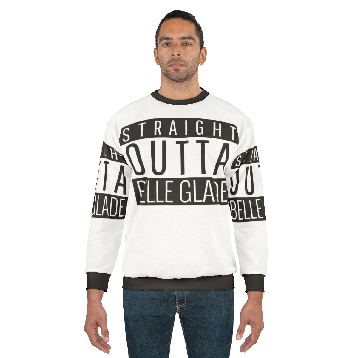 Belle Glade Florida Sweatshirt - Straight Outta Belle Glade Pride