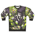 Strange and Unusual Beetlejuice-Inspired Gothic Horror Sweatshirt
