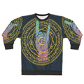 Strange Spell Sweatshirt with Geometric Abstract Design