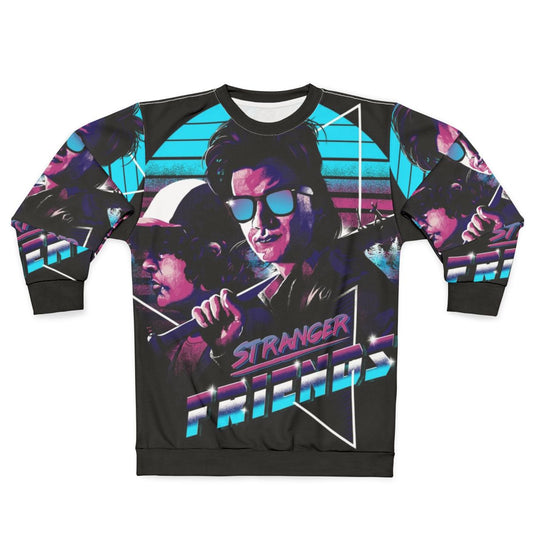Stranger Things Steve and Dustin 80s Retro Palace Arcade Sweatshirt