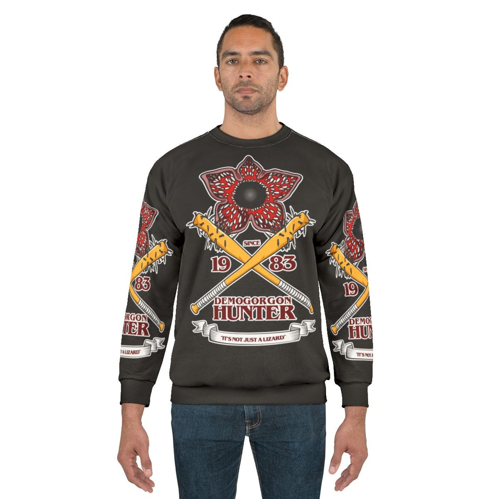 Stranger Things 3 Demogorgon Hunter Sweatshirt