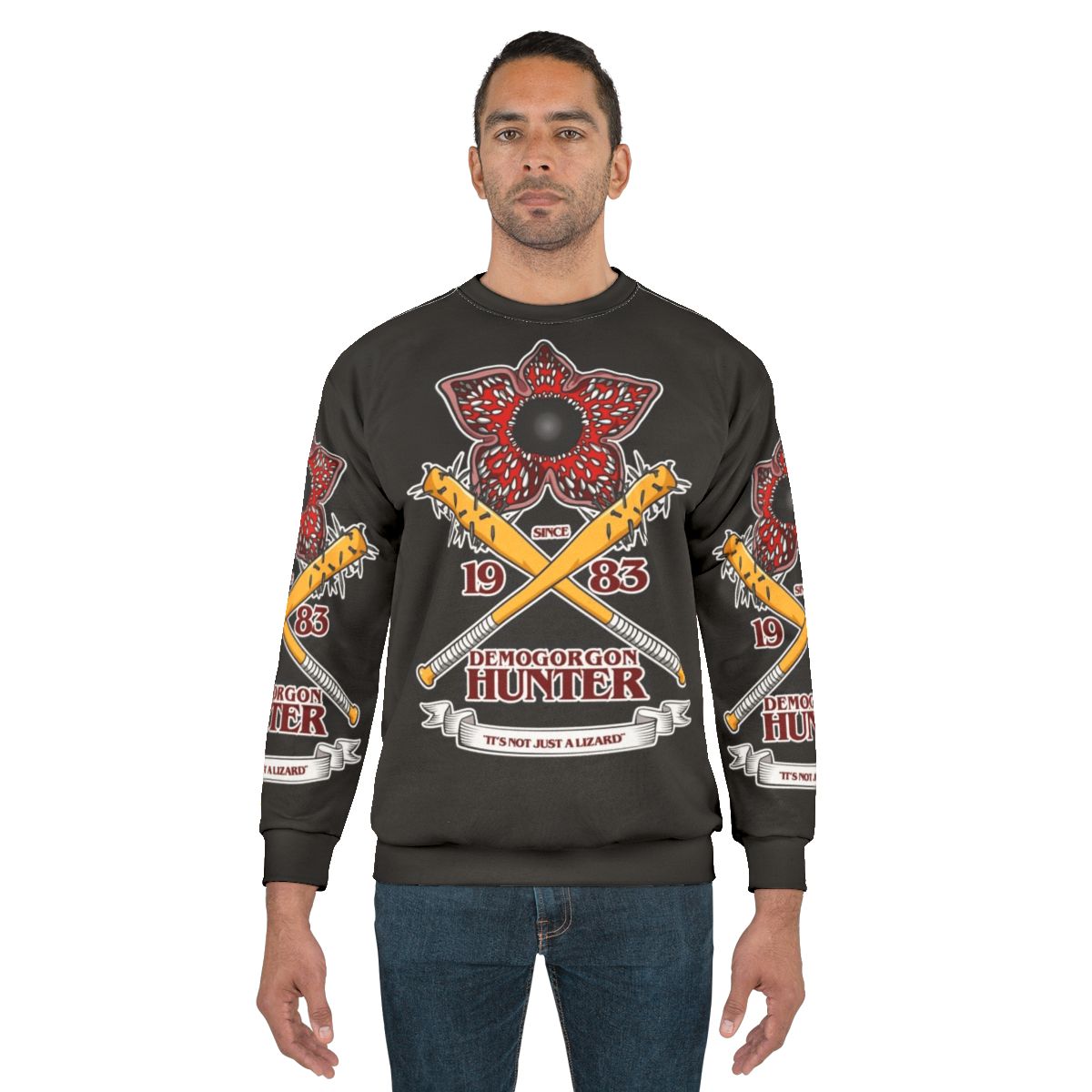 Stranger Things 3 Demogorgon Hunter Sweatshirt
