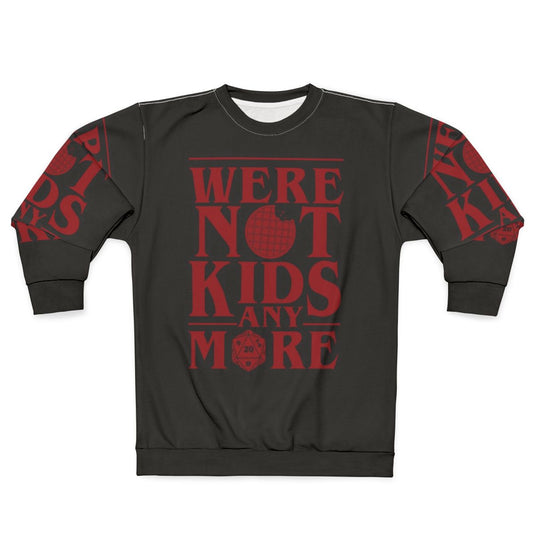 Stranger Things 3 "We're Not Kids Anymore" Red Sweatshirt