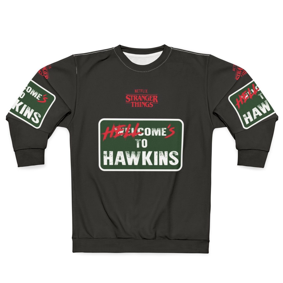Stranger Things 4 "Hell Comes to Hawkins" Netflix Sweatshirt