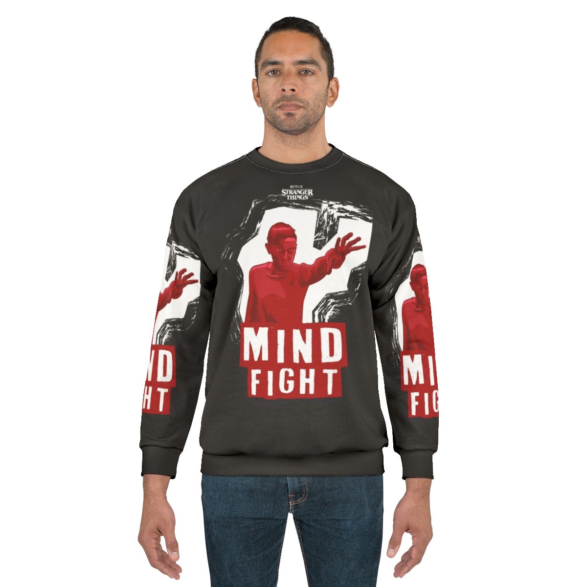 Stranger Things 4 Eleven and Demogorgon Sweatshirt