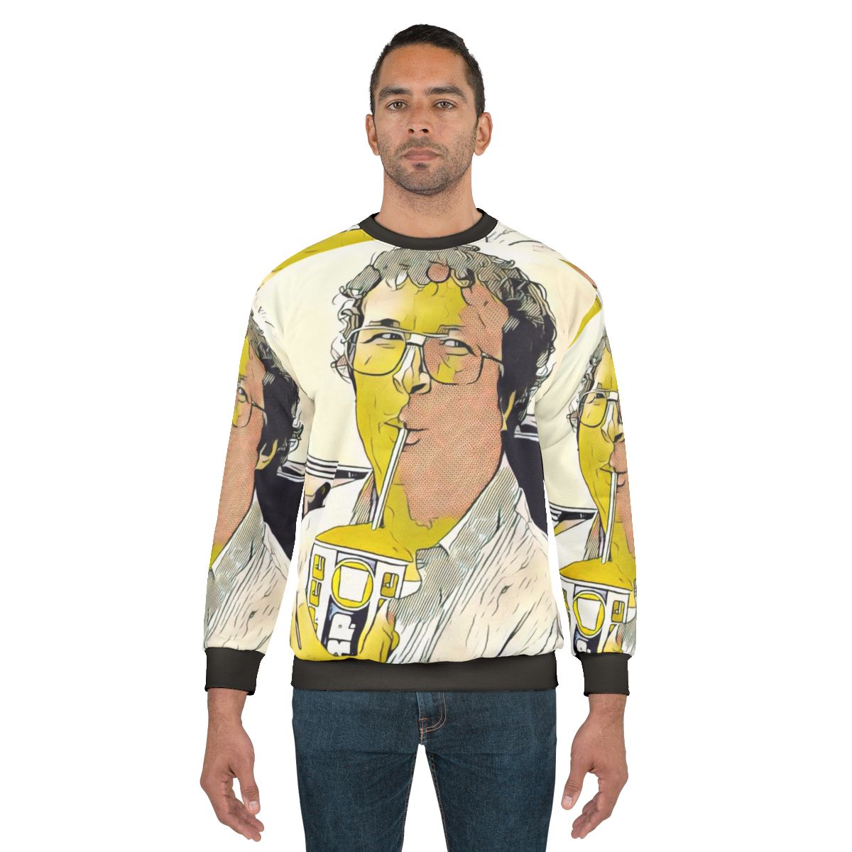 Stranger Things Alexei Slurps Cherry Slurpee Sweatshirt