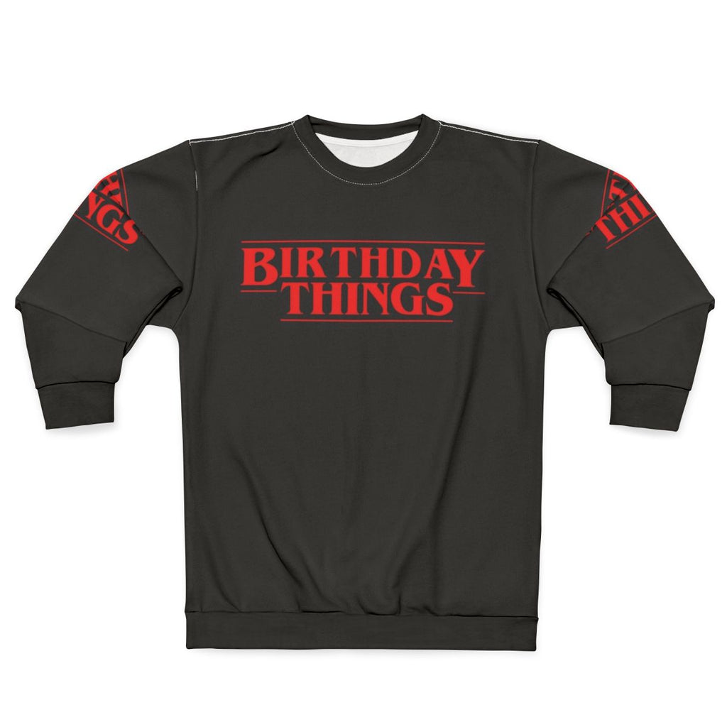 Retro Stranger Things Birthday Gift Sweatshirt