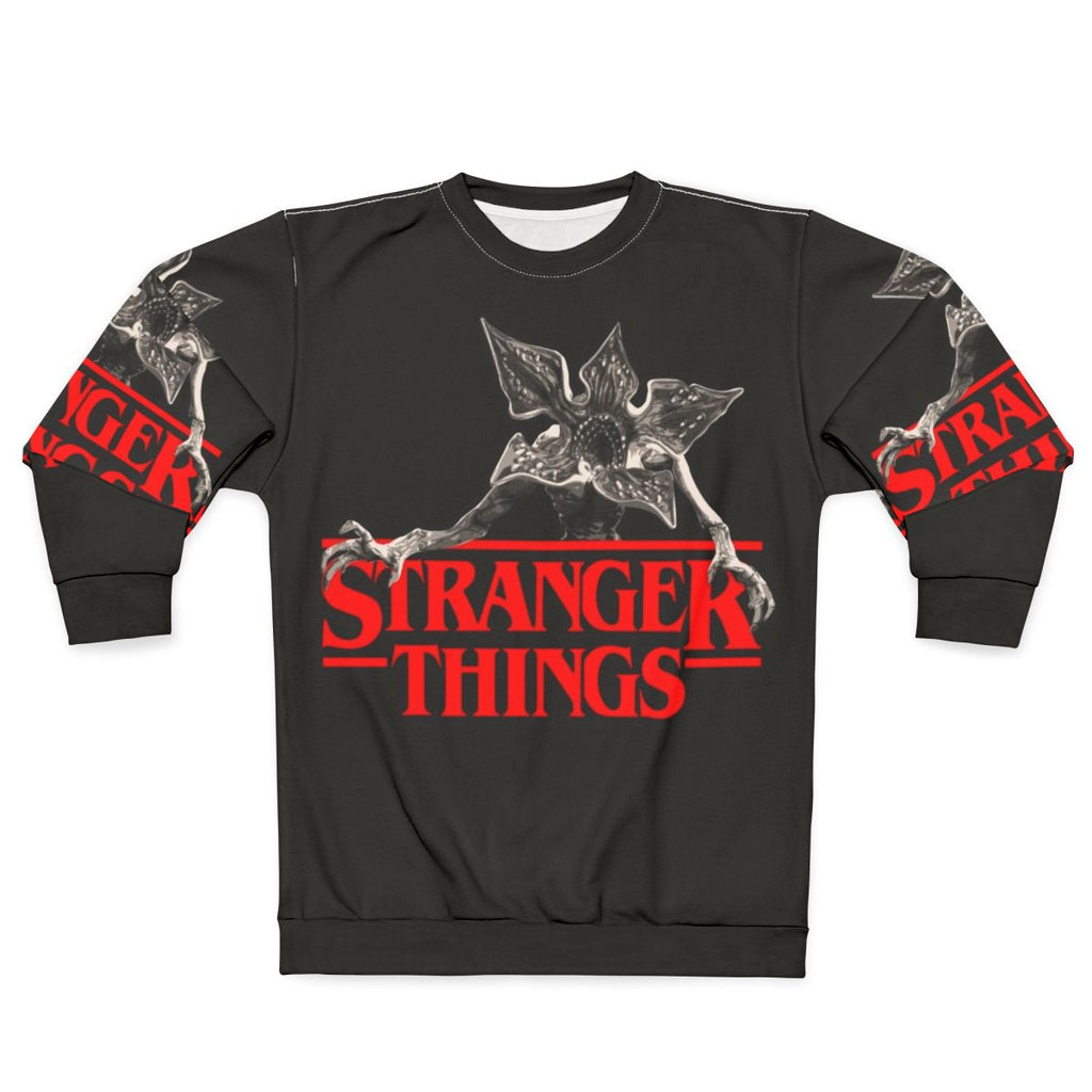 Stranger Things Demogorgon Sweatshirt - Upside Down Themed Netflix Series Apparel
