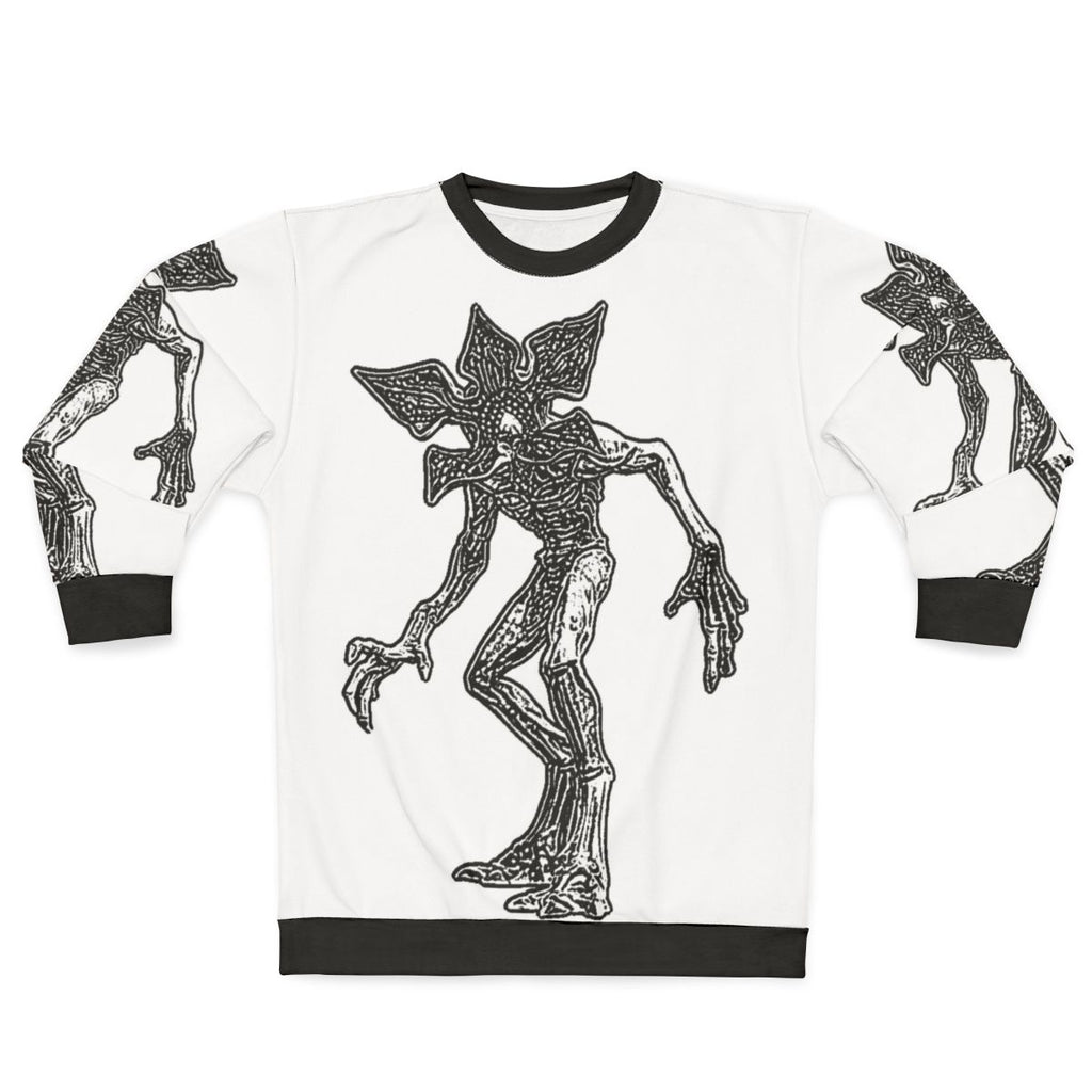 Stranger Things Demogorgon Sweatshirt - Horror-Themed Netflix Merchandise
