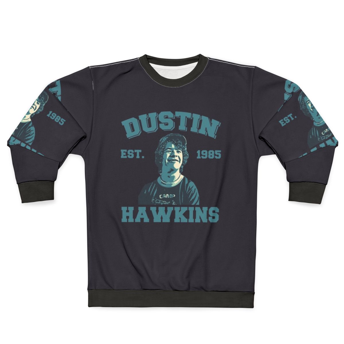 Stranger Things Dustin Hopper Retro 80s Sweatshirt