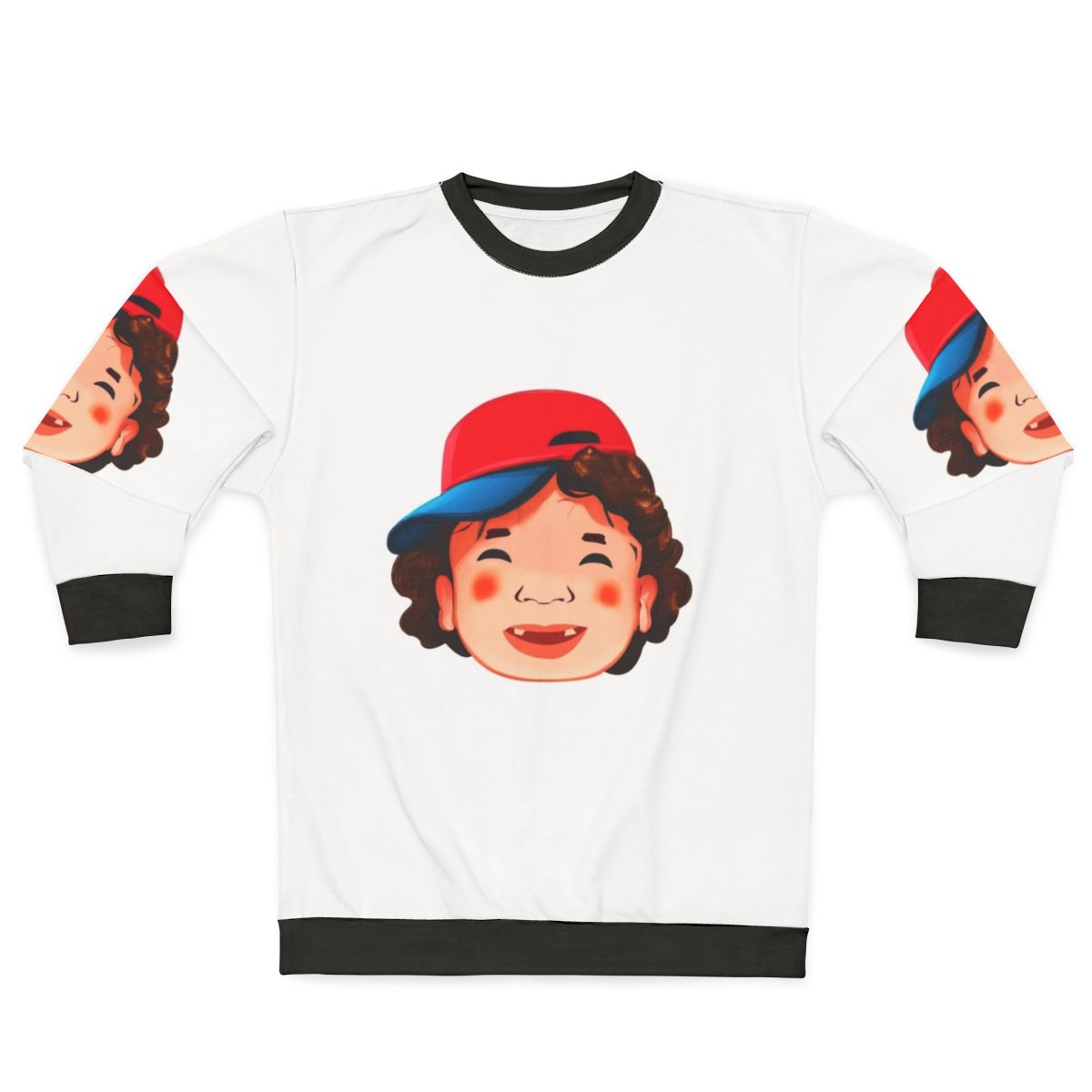 Stranger Things Dustin Henderson Sweatshirt 5 Netflix 80s Fashion