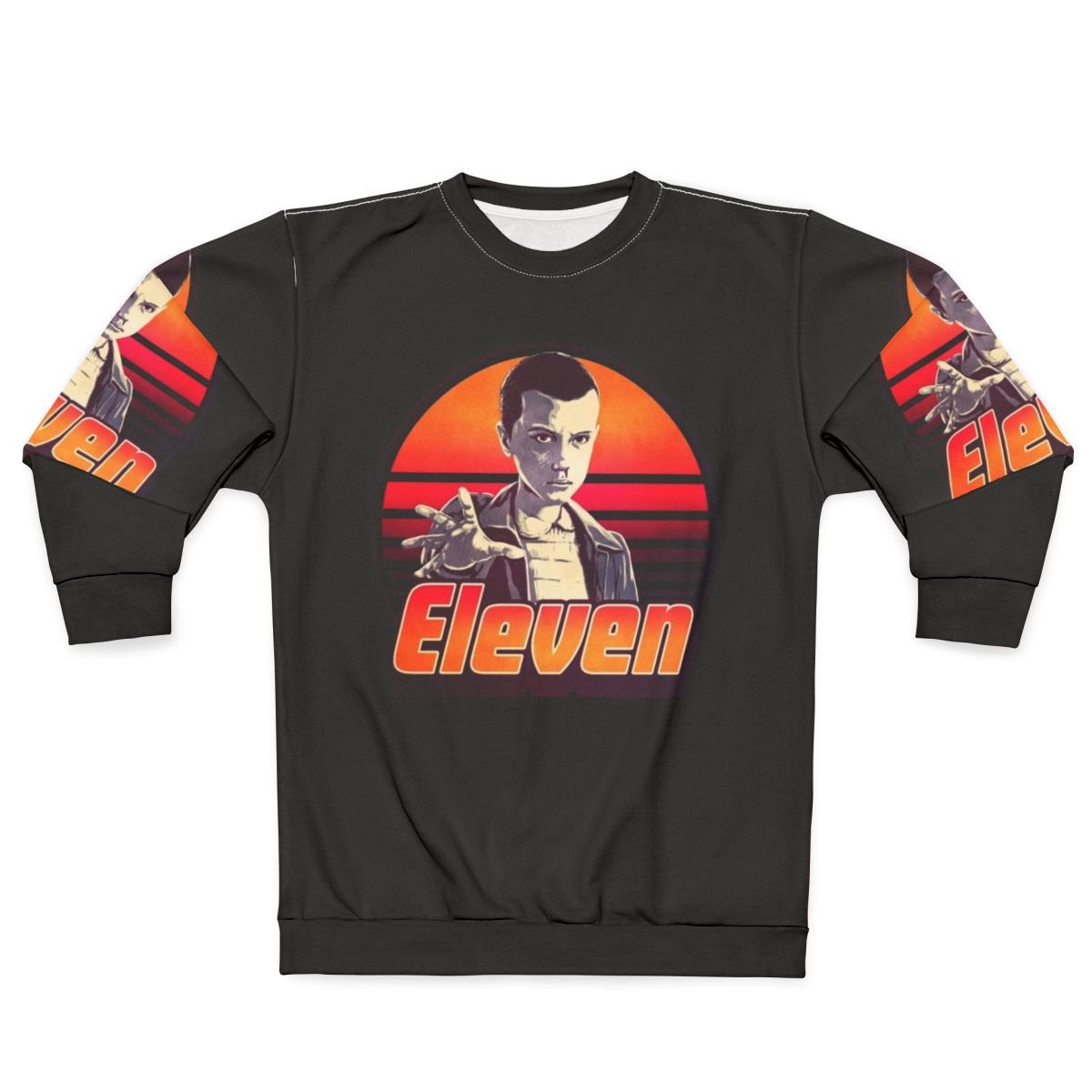 Stranger Things Eleven Retro 80s Sweatshirt