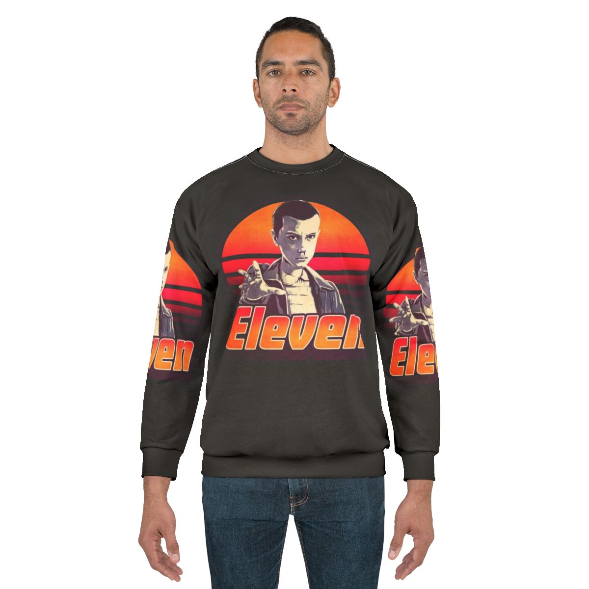 Stranger Things Eleven Retro 80s Sweatshirt