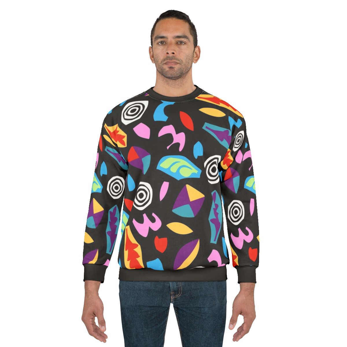 Stranger Things Eleven's Vintage Pattern Sweatshirt