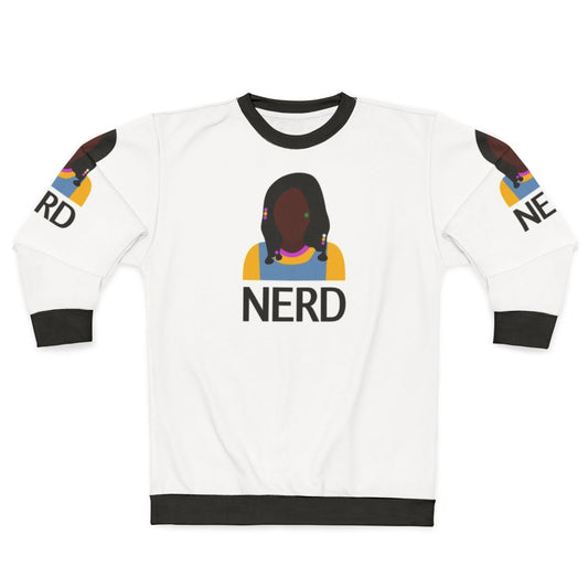 Stranger Things Erica Nerd Graphic Sweatshirt