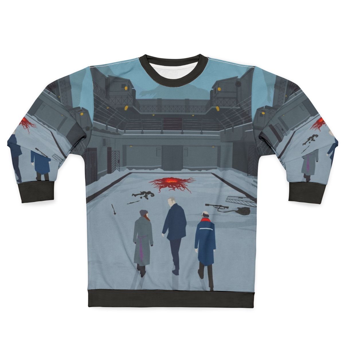 Stranger Things Fan Art Graphic Print Sweatshirt