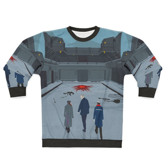 Stranger Things Fan Art Graphic Print Sweatshirt