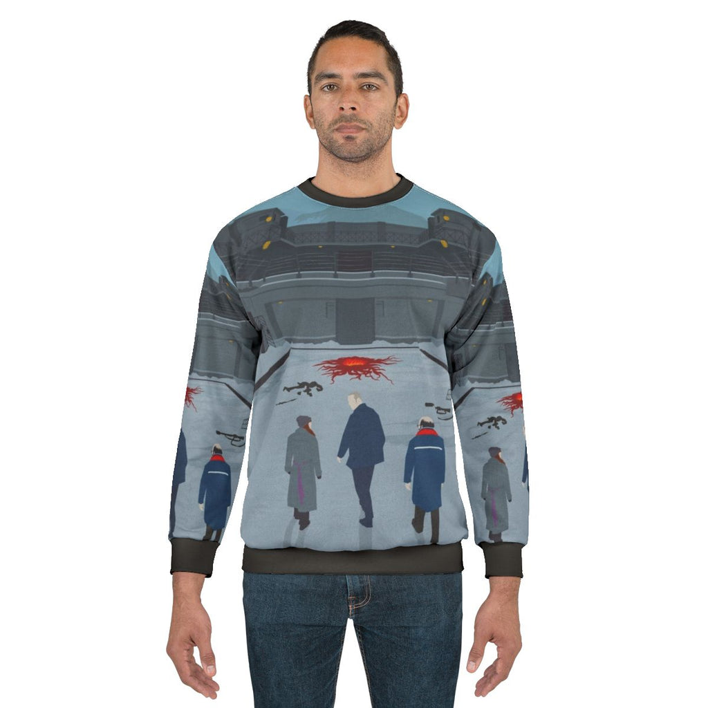Stranger Things Fan Art Graphic Print Sweatshirt