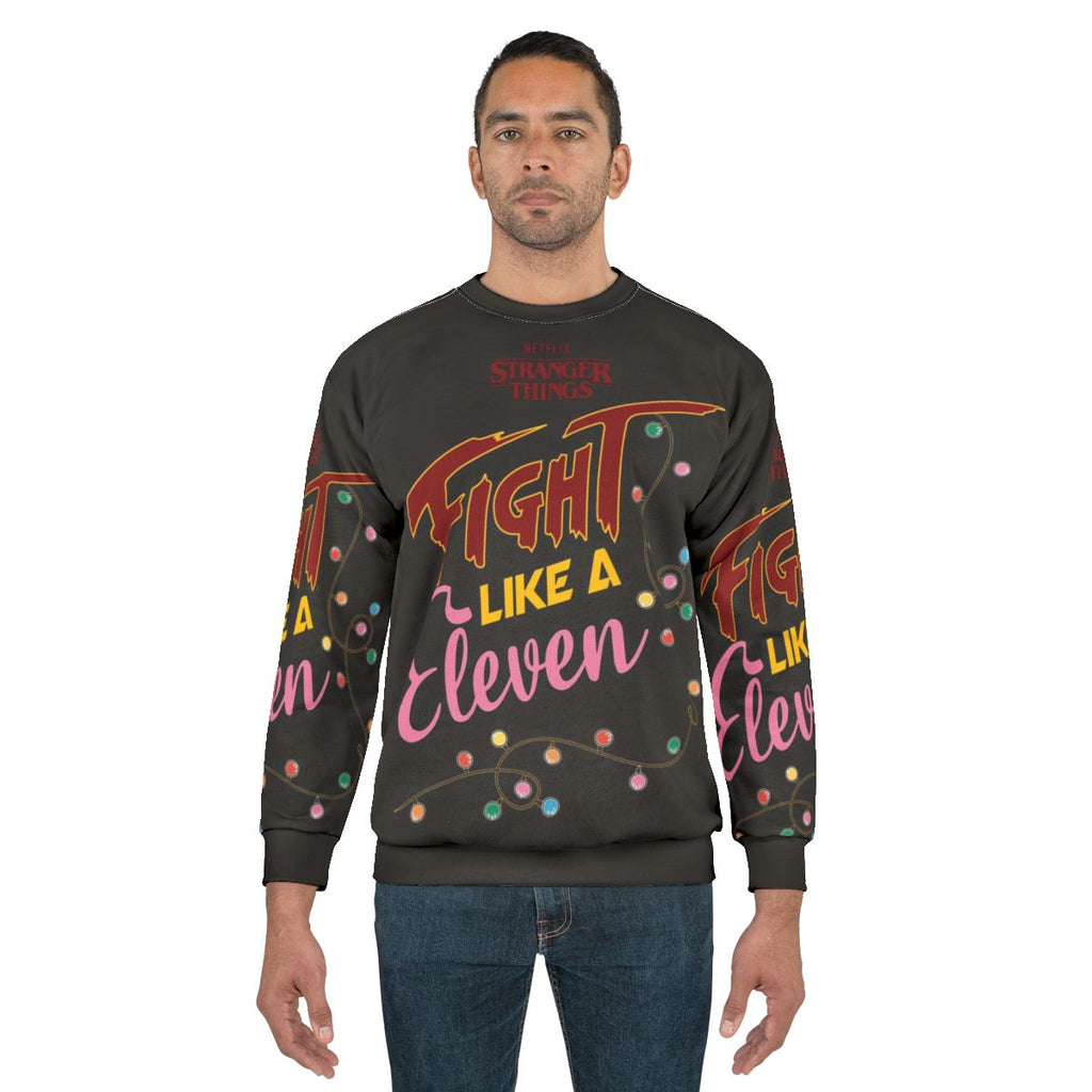 Stranger Things Fight Like Eleven Sweatshirt