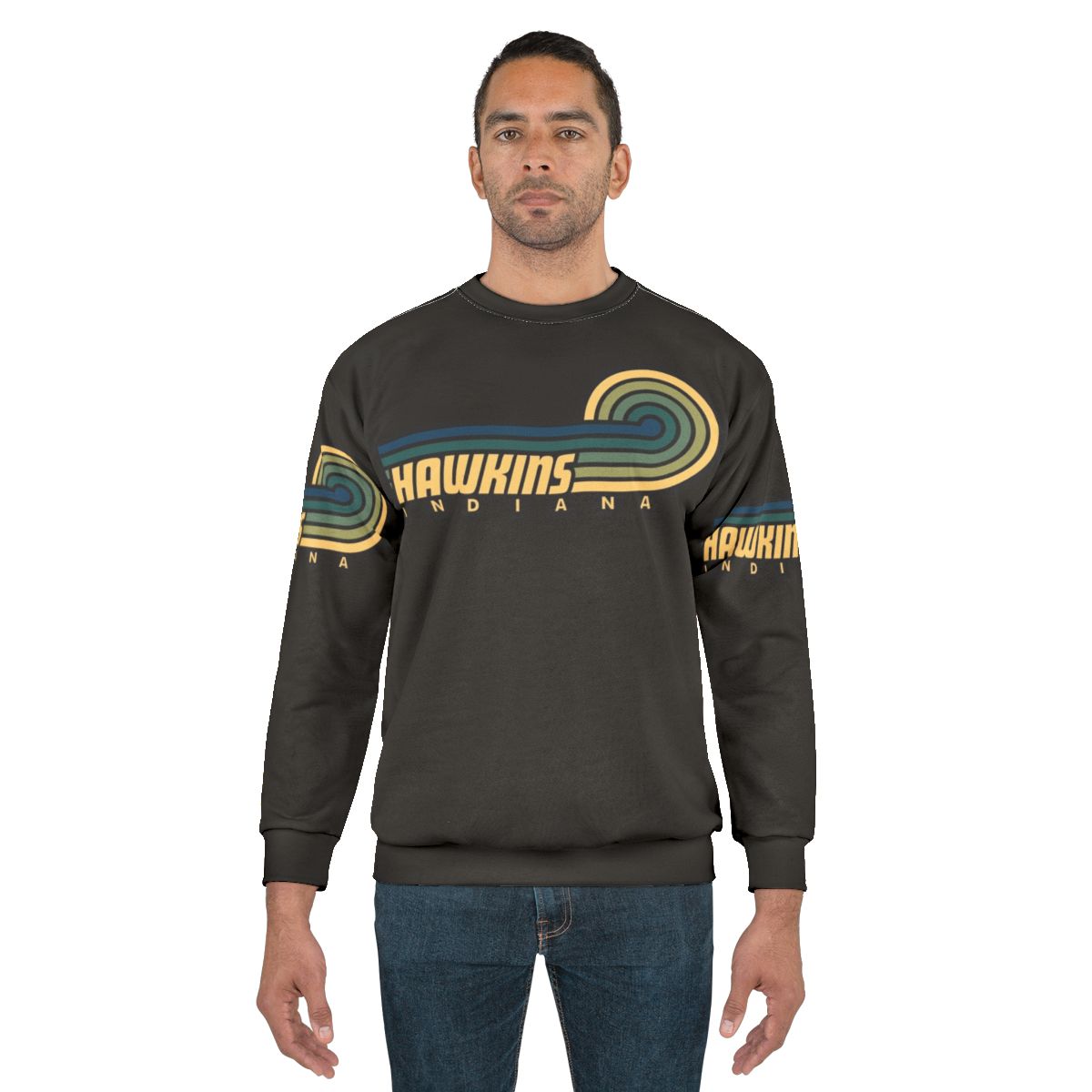 Vintage Stranger Things Hawkins Indiana Sweatshirt