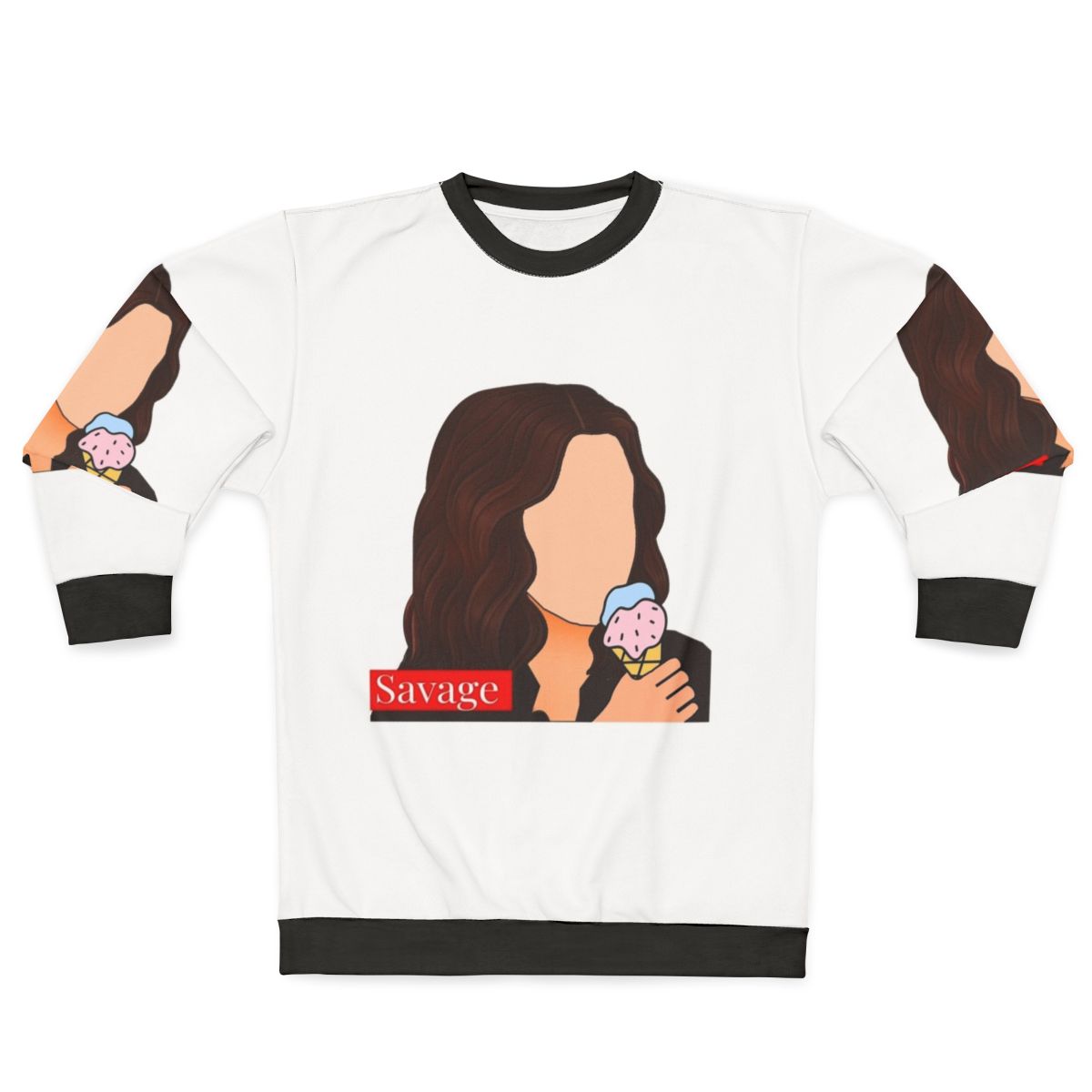 Stranger Things Max and Eleven Upside Down Sweatshirt