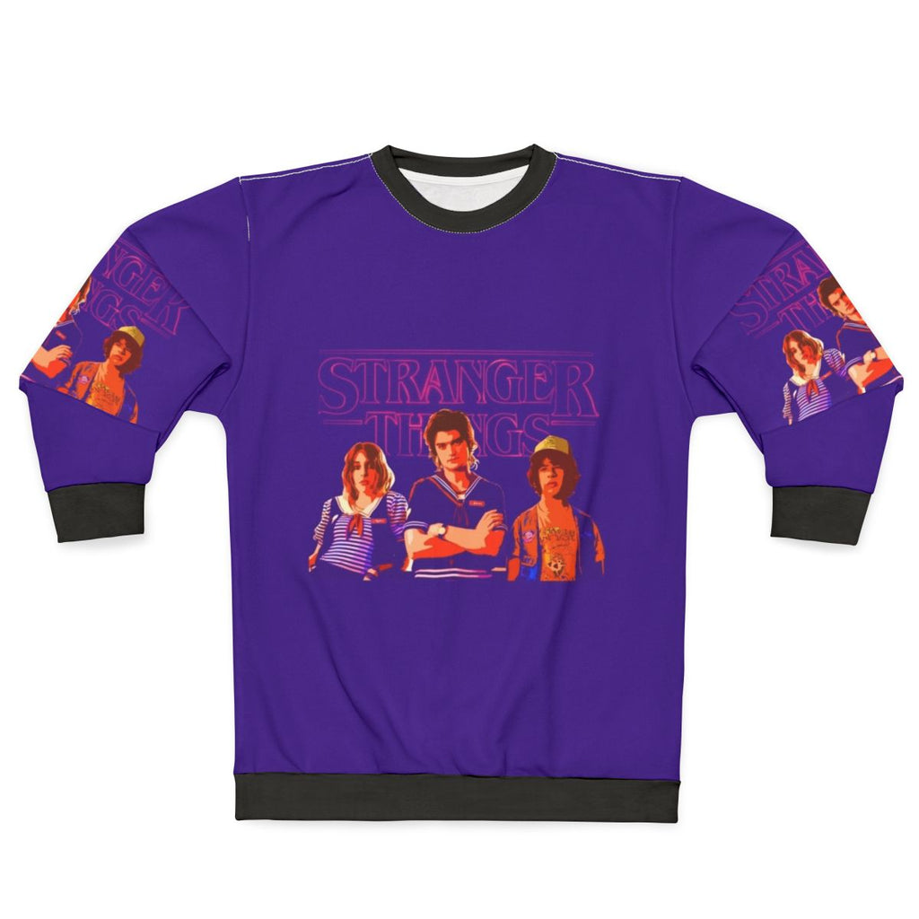 Stranger Things Robin, Steve and Dustin Graphic Sweatshirt