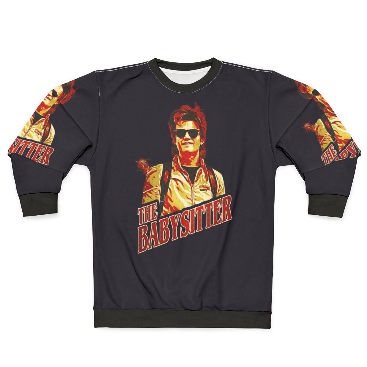 Stranger Things Steve The Babysitter Retro Sweatshirt