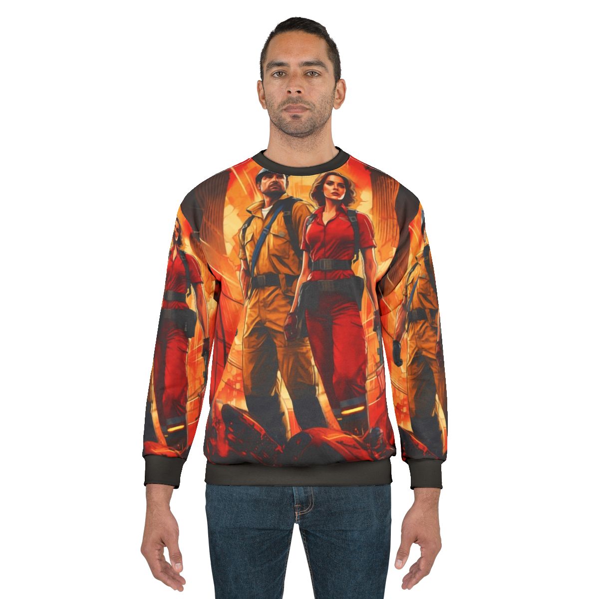 Stranger Things Inspired Poster Style Sweatshirt