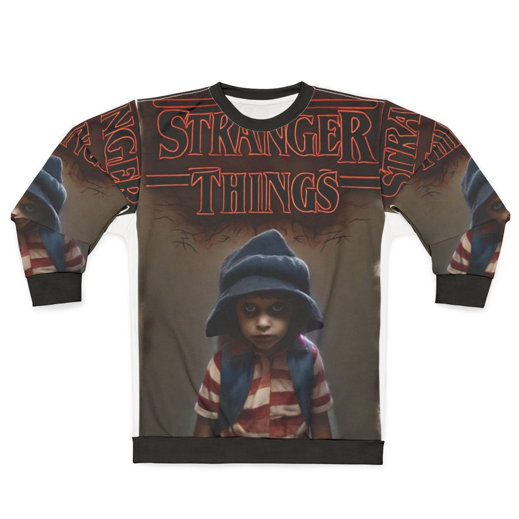 Stranger Things Eleven Inspired Oversized Sweatshirt